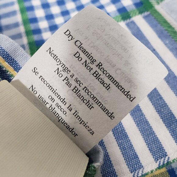 Waverly Green & Yellow Plaid Curtain Valances  ( Pair )   Country  Cottagecore - Picture 7 of 7